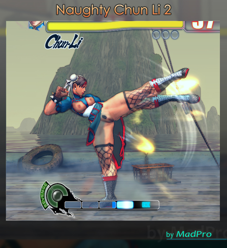 Chun Li Topless