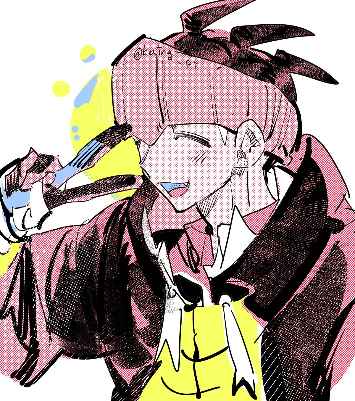 The Big ImageBoard (TBIB) - 1boy blush closed eyes dark-skinned male ...