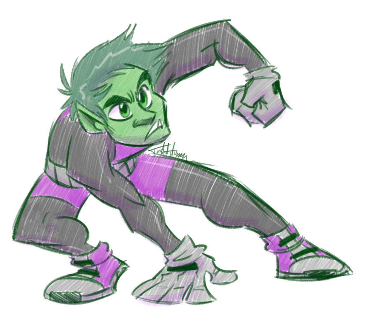The Big ImageBoard (TBIB) beast boy belt biped clothed clothing fist