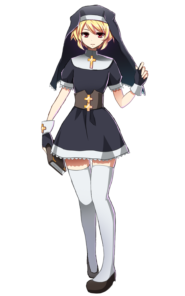 рин монахиня. трапы монашки. трапы монашки. монахиня аниме арт. монахиня с черными глазами.