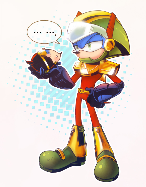 The Big ImageBoard (TBIB) - anthro archie comics armor blue body blue ...