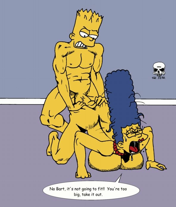 bart_simpson marge_simpson tagme the_fear the_simpsons.