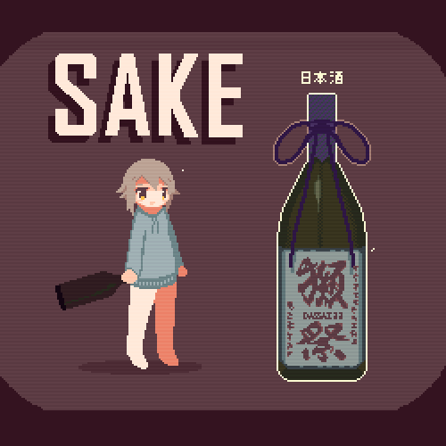 The Big ImageBoard (TBIB) 1girl alcohol animated animated gif bangs