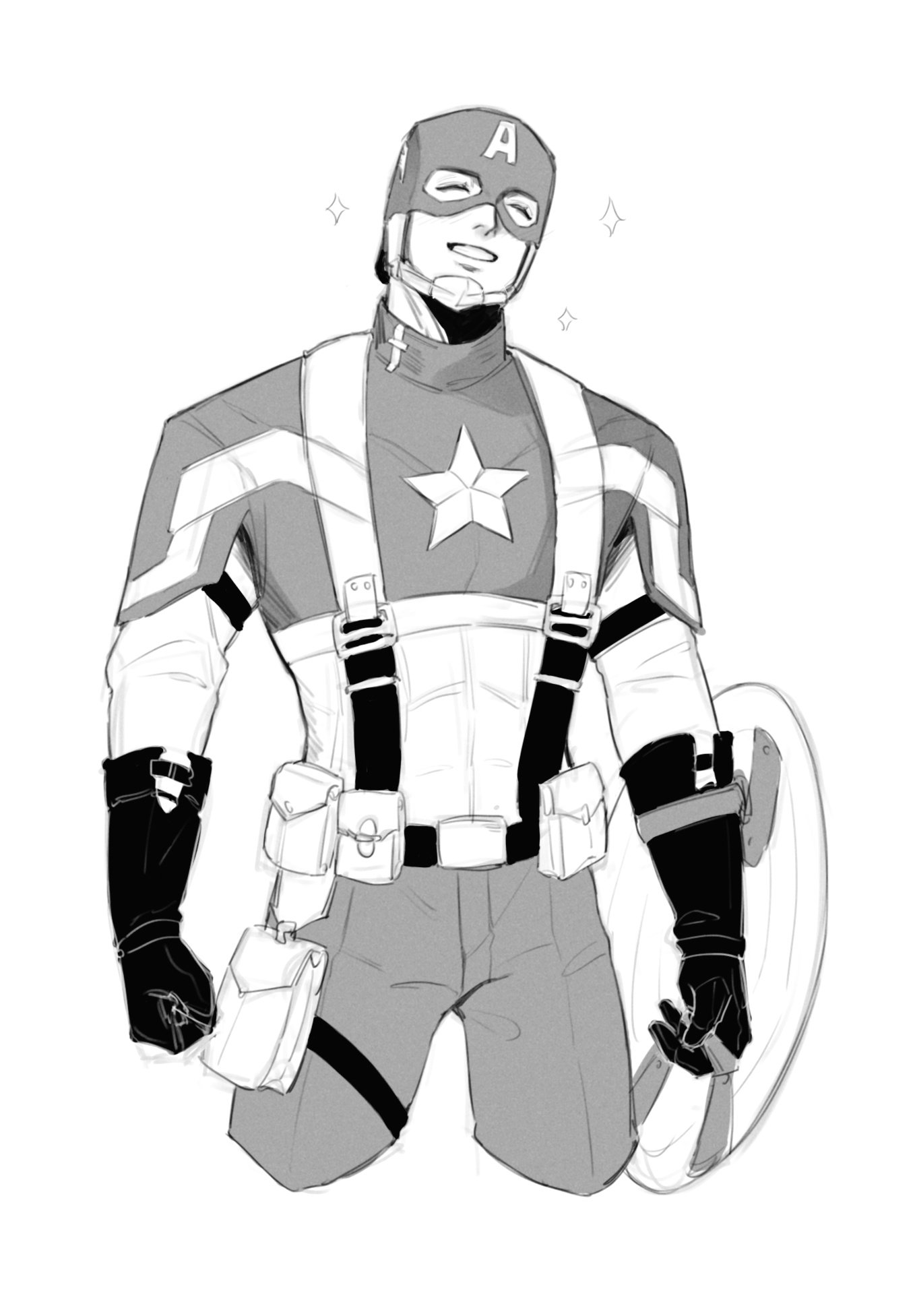 The Big ImageBoard (TBIB) - 1boy ^ ^ belt belt pouch captain america ...