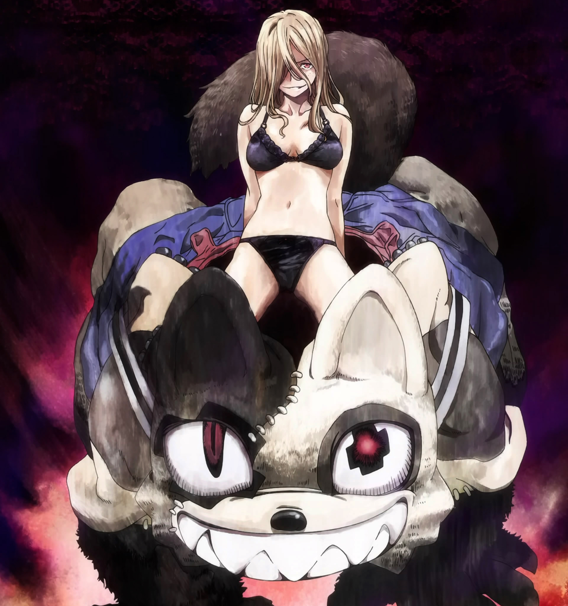 Гг превращается в монстра. Глейпнир револьвер. Наследник дьявола бьякко. Выжившие среди демонов 2. Собака из аниме.