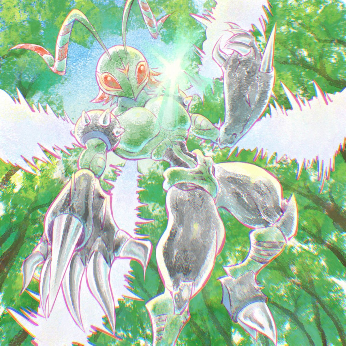 The Big ImageBoard (TBIB) - 1boy bug digimon digimon (creature) foot ...