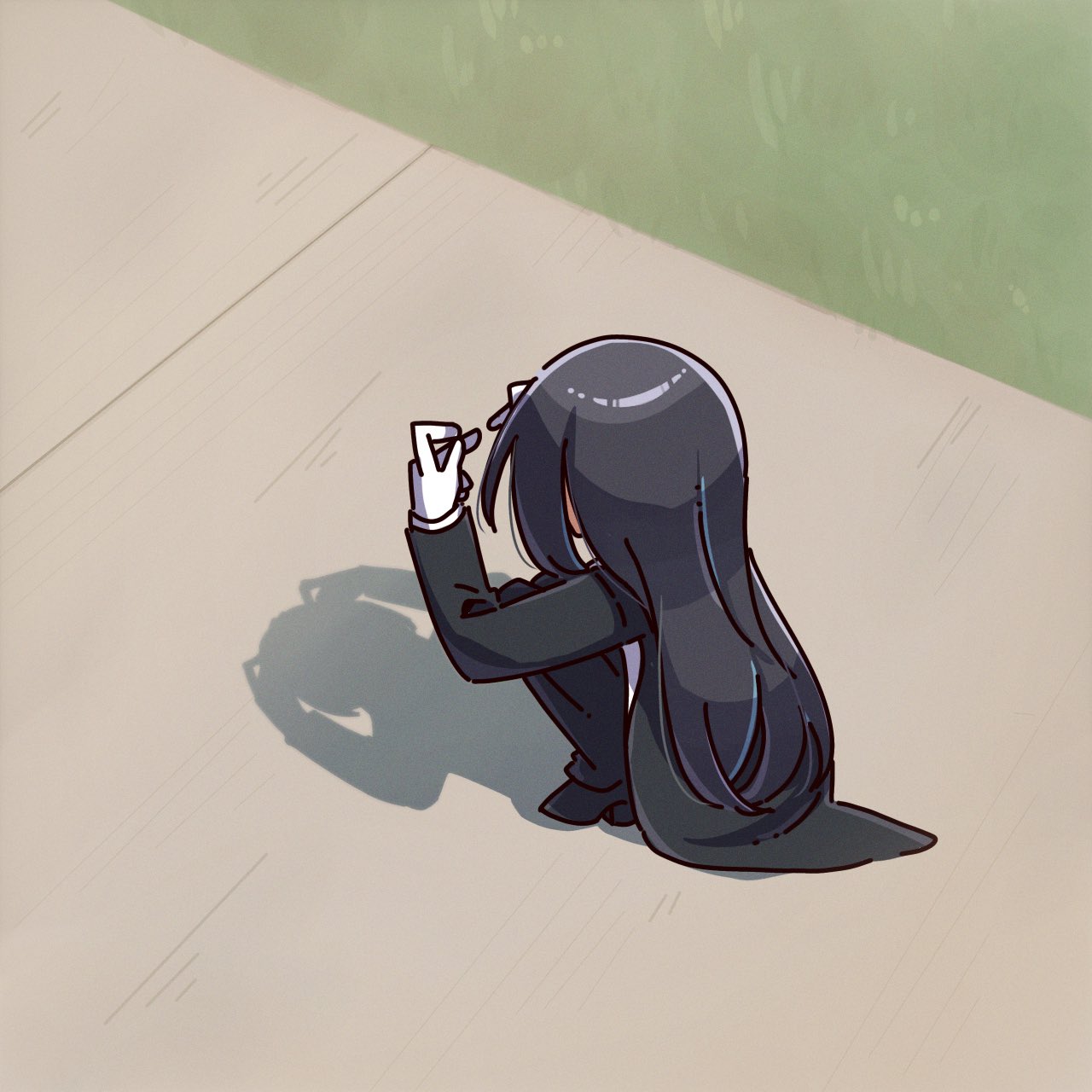 The Big ImageBoard (TBIB) - 1girl ado (utaite) black hair black ...