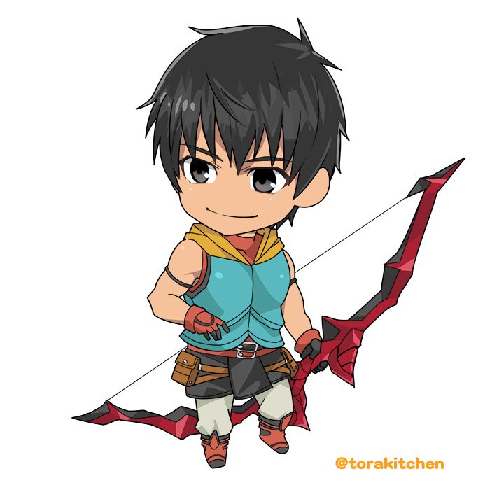 The Big ImageBoard (TBIB) - 1boy arash (fate) bare shoulders black hair ...
