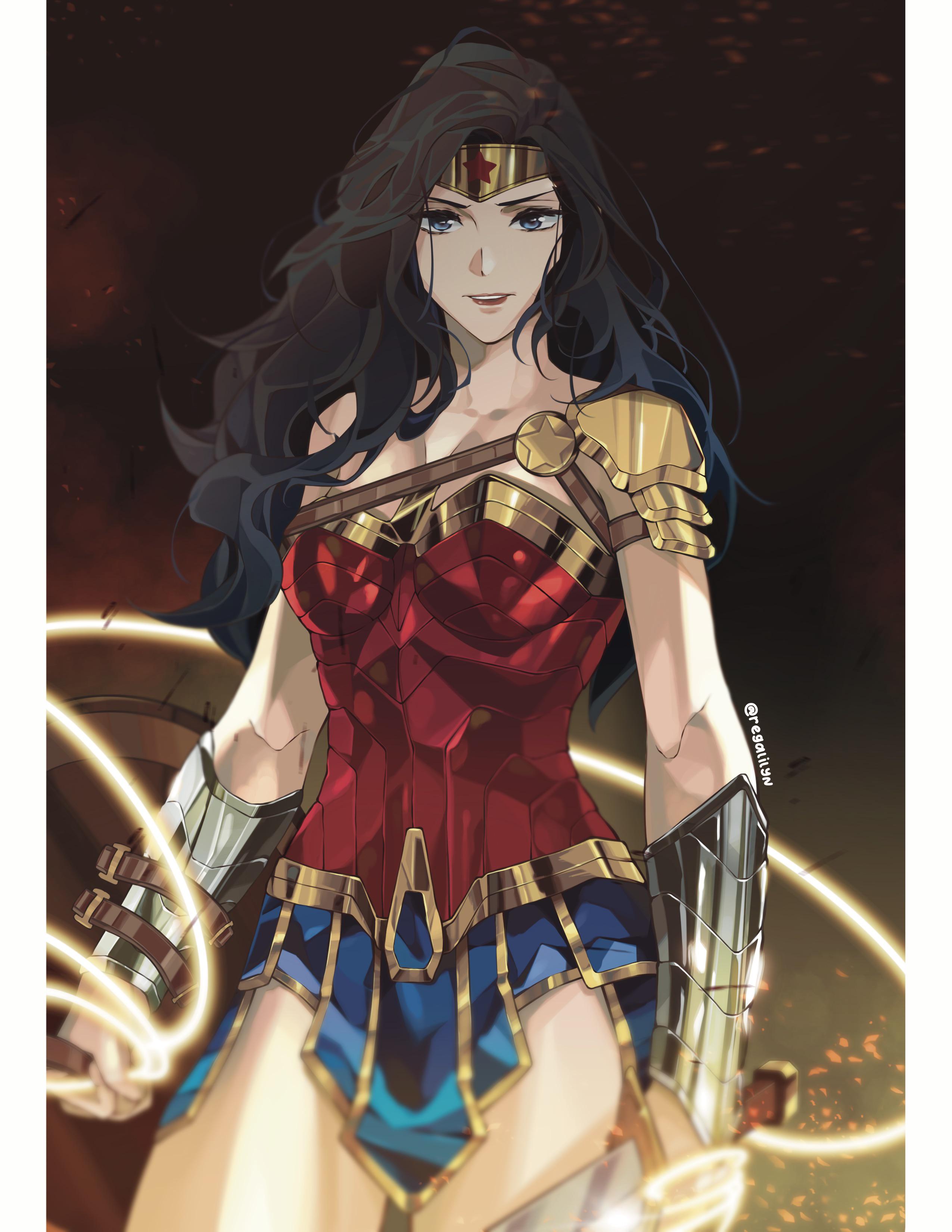 Wonderwo The Big ImageBoard (TBIB) - 1girl absurdres bare shoulders black hair ...