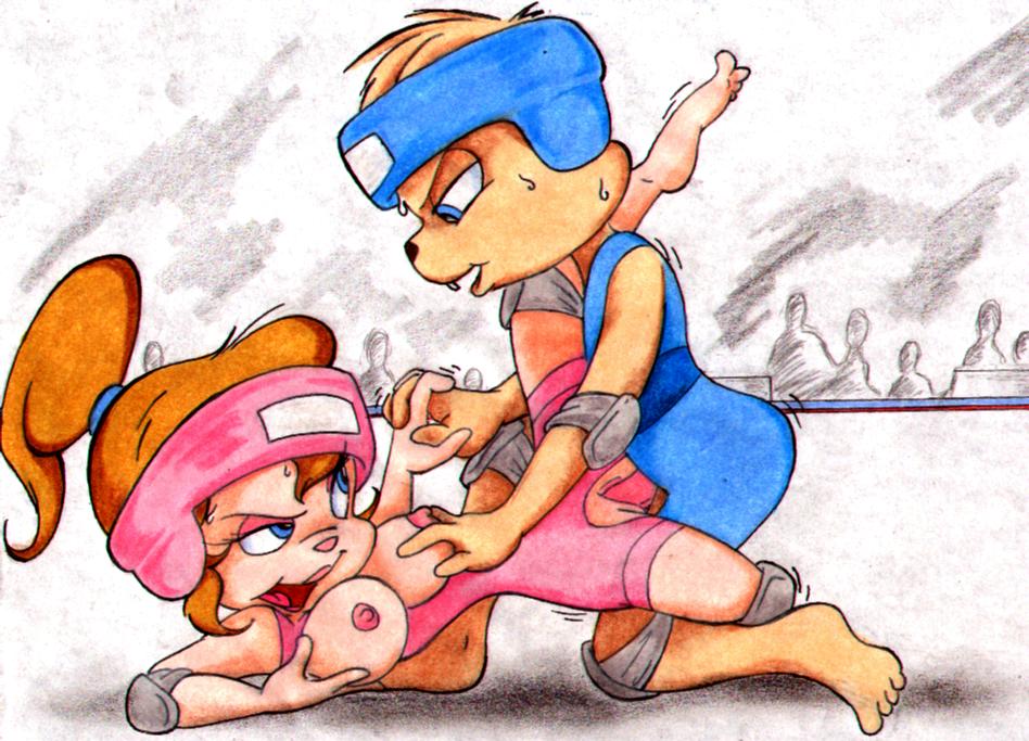 Chipmunks Nude