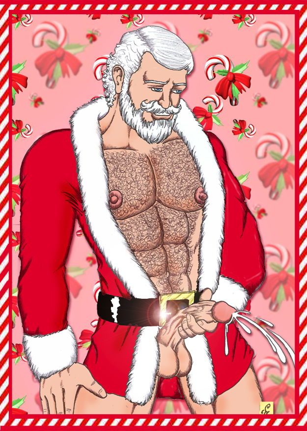 Lgbt Santa Gay Rainbow Lgbtq Christmas Xmas Gift Digital Art By Haselshirt