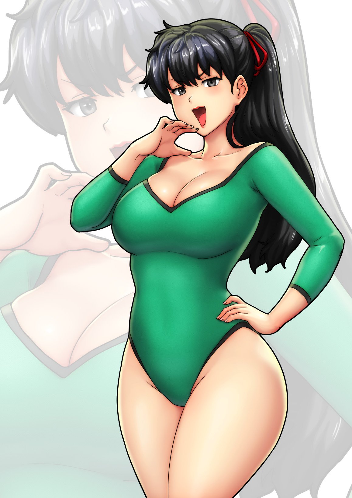 The Big ImageBoard (TBIB) - 1girl black eyes black hair ...