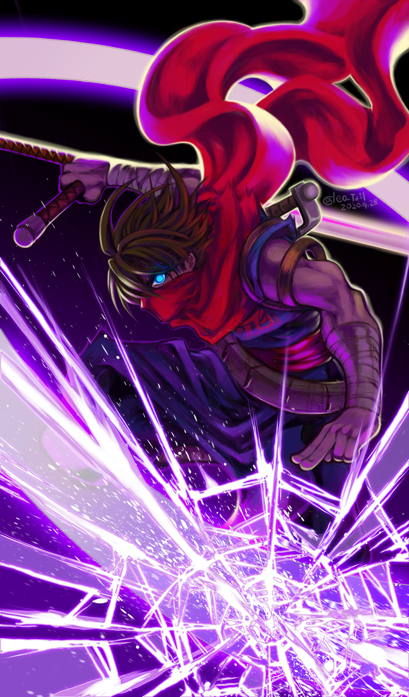 Strider Tonfa The Big ImageBoard (TBIB) - 1boy bladed tonfa blue eyes brown hair ...