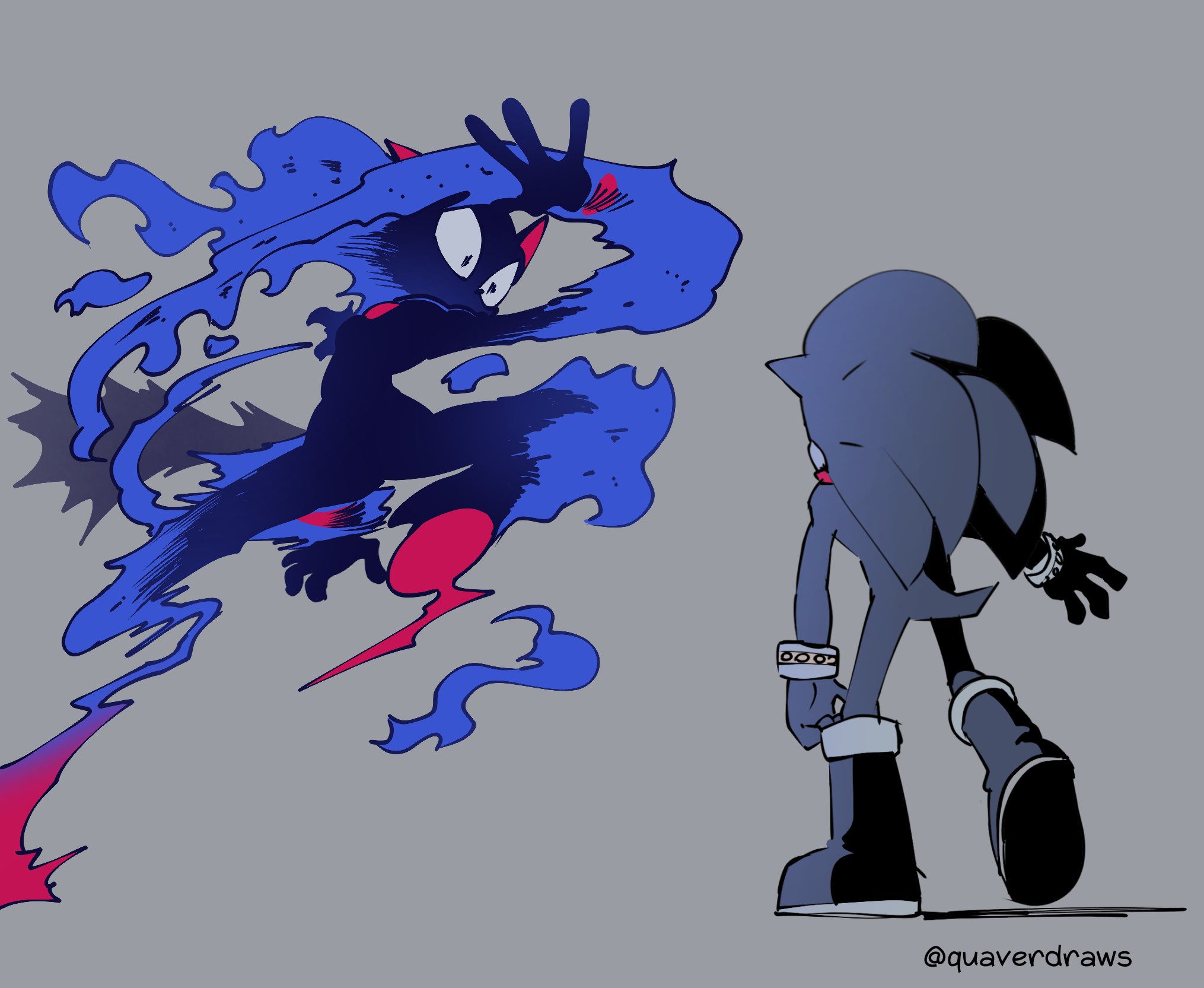The Big ImageBoard (TBIB) - angry anthro blue body cinder the fire ...