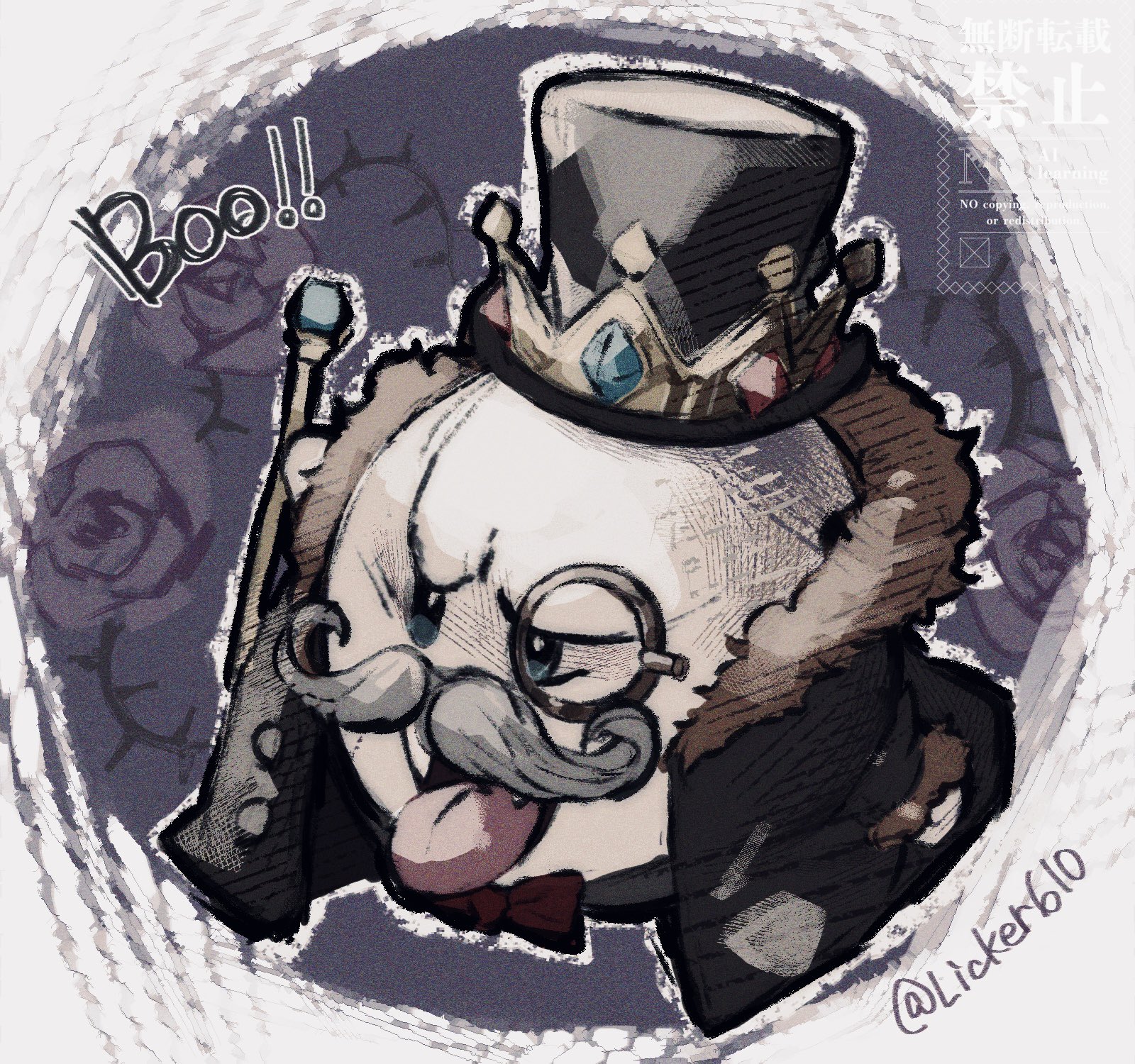 The Big ImageBoard (TBIB) - artist name black hat blue eyes english ...