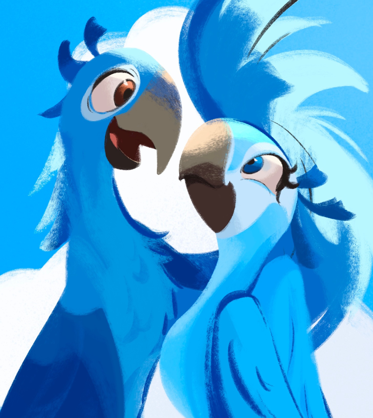 The Big ImageBoard (TBIB) - 2020 avian beak bird blu (rio) blue ...