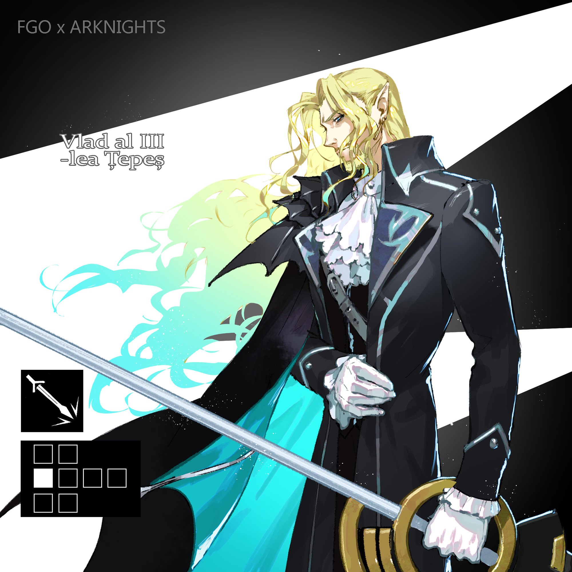 The Big ImageBoard (TBIB) - 1boy arknights ascot blonde hair blue eyes ...