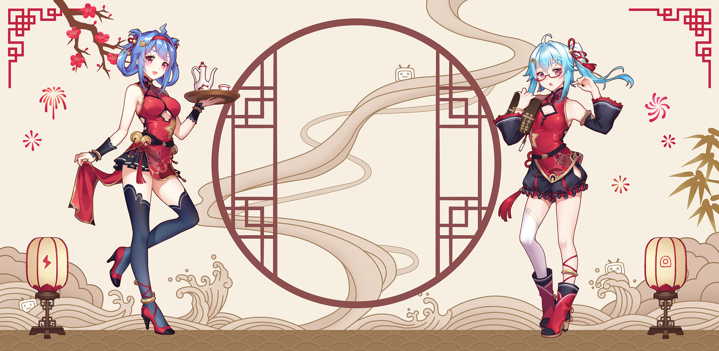 The Big ImageBoard (TBIB) - aqua hair bili bili douga bili girl 22 bili ...