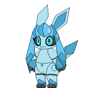 The Big ImageBoard (TBIB) - 1:1 animated black sclera blue body blue ...