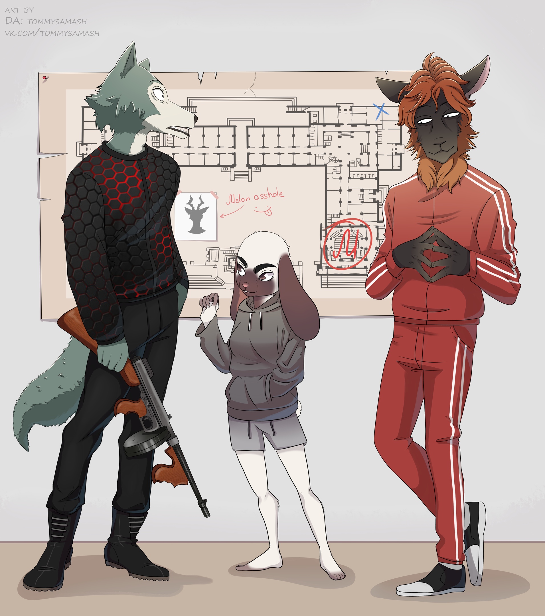 The Big ImageBoard (TBIB) - 2020 alpaca anthro barefoot beastars black ...