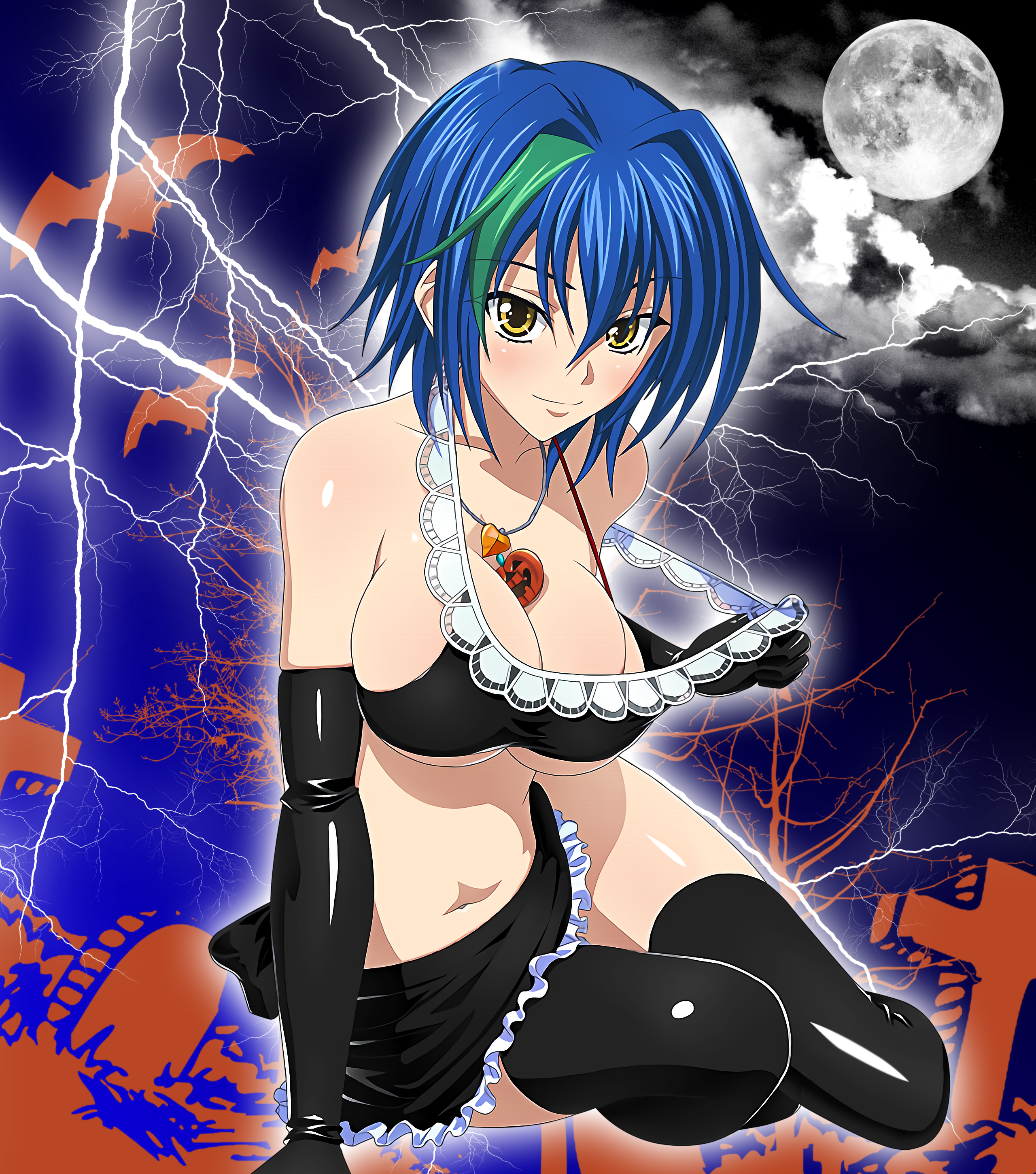 The Big ImageBoard (TBIB) - cleavage highschool dxd shadowart tagme xenovia quarta 9240907.