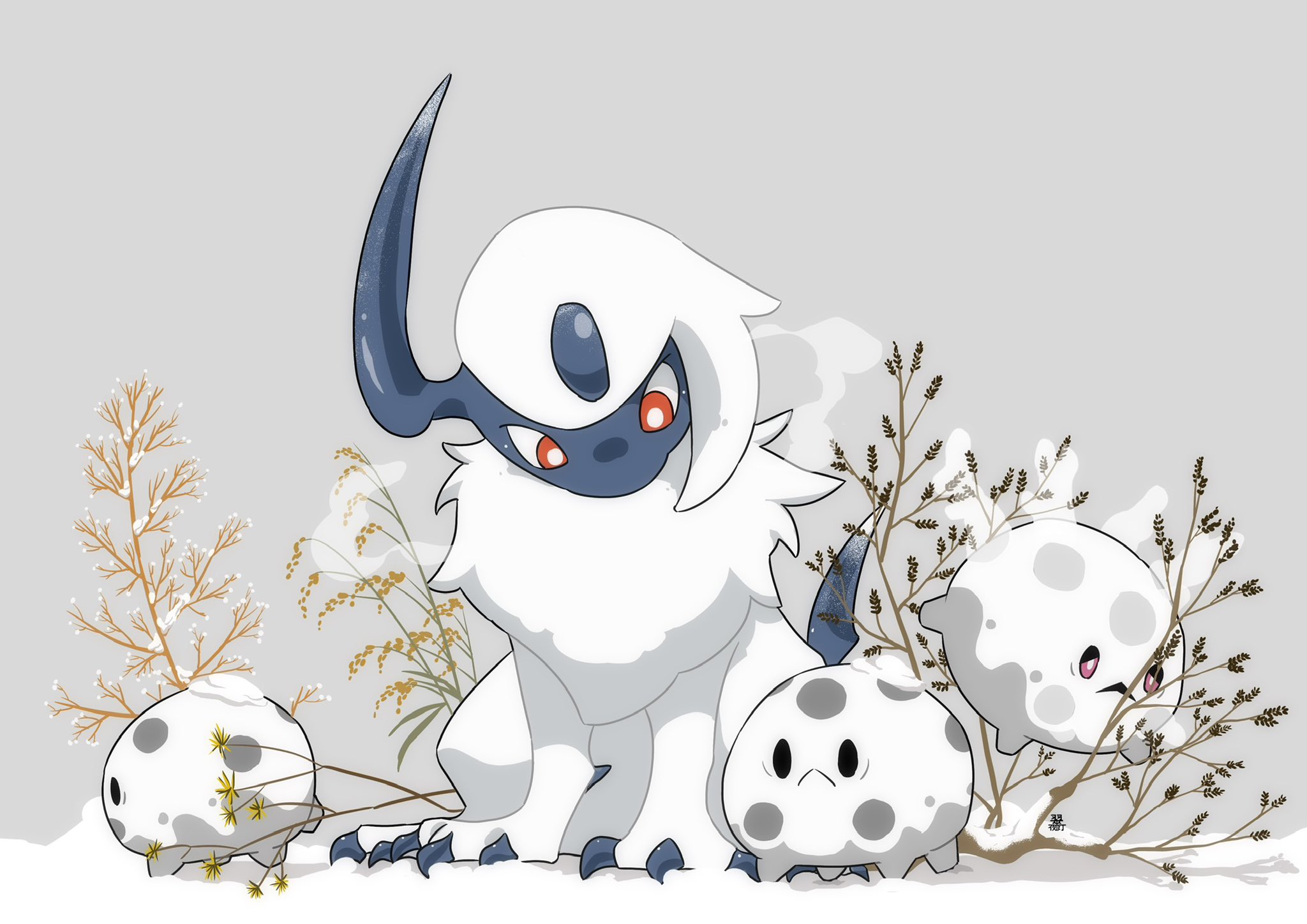 The Big ImageBoard (TBIB) - absol animal focus branch breath bright ...