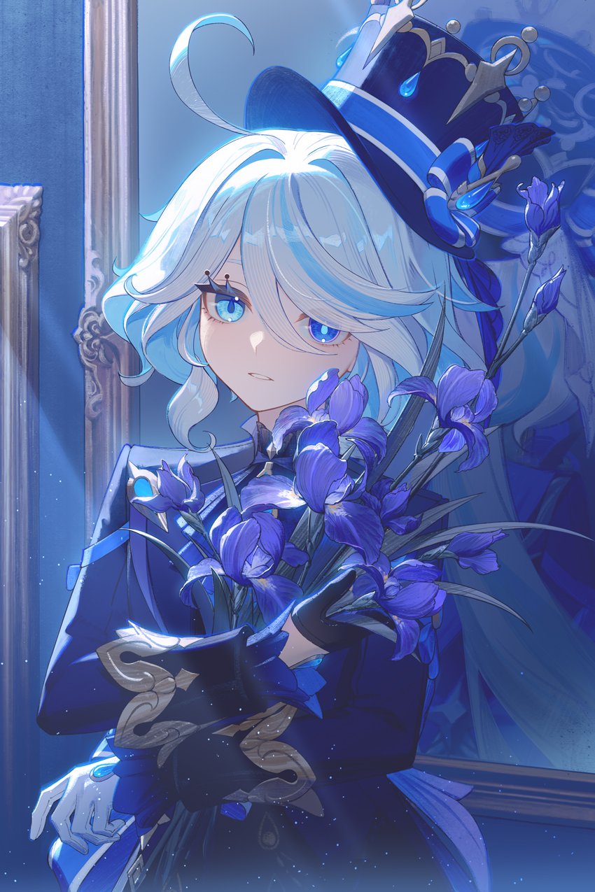 The Big ImageBoard (TBIB) 1girl ahoge asymmetrical gloves black