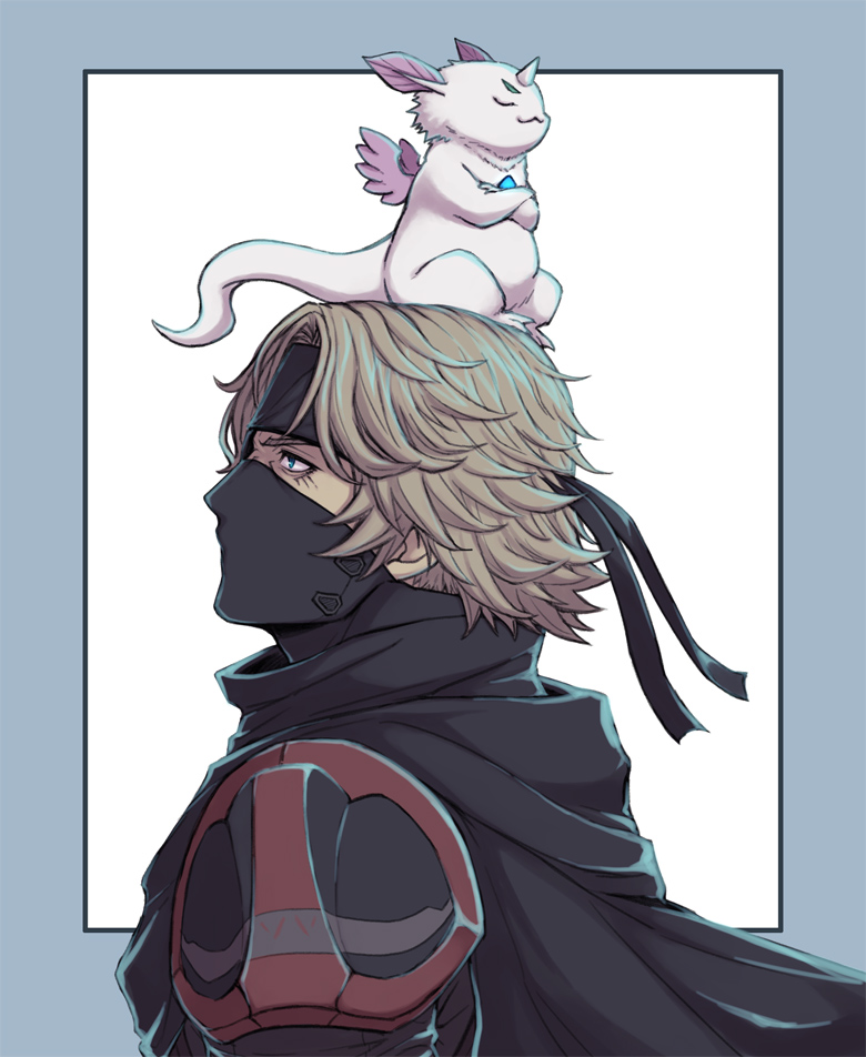 The Big ImageBoard (TBIB) - 1boy :3 azurda (xenoblade) black cape black ...