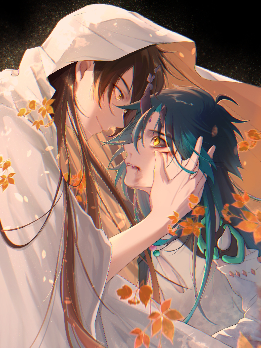 чжунсяо геншин. чжун ли и сяо 18 арты. чжун ли и сяо яой. Zhongli геншин. геншин импакт яой.