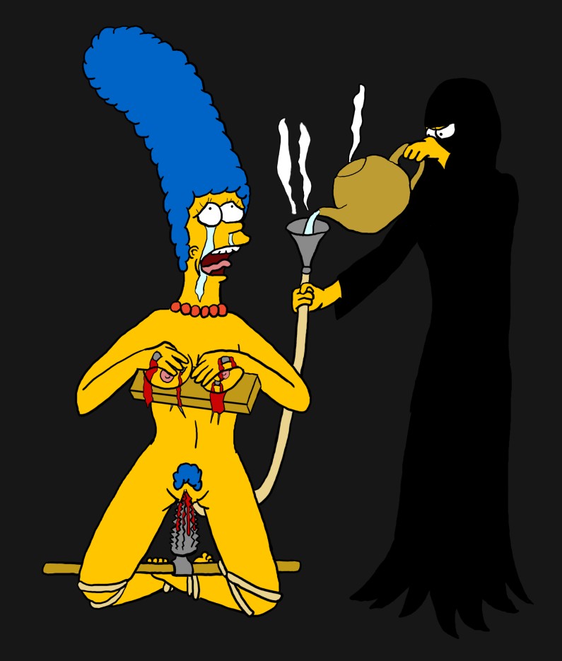 Marge simpson bondage