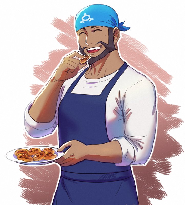 The Big ImageBoard (TBIB) - 1boy :d alternate costume apron archie ...