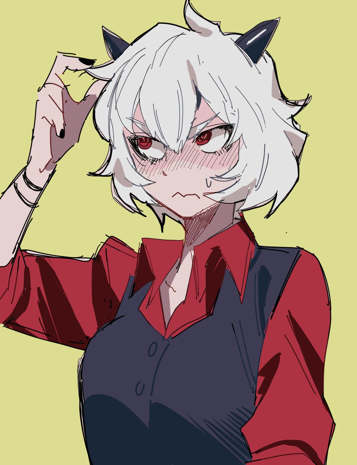 Helltaker персонажи malina. Malina hellmaker. малина хеллтейкер. малина хеллтейкер арты.