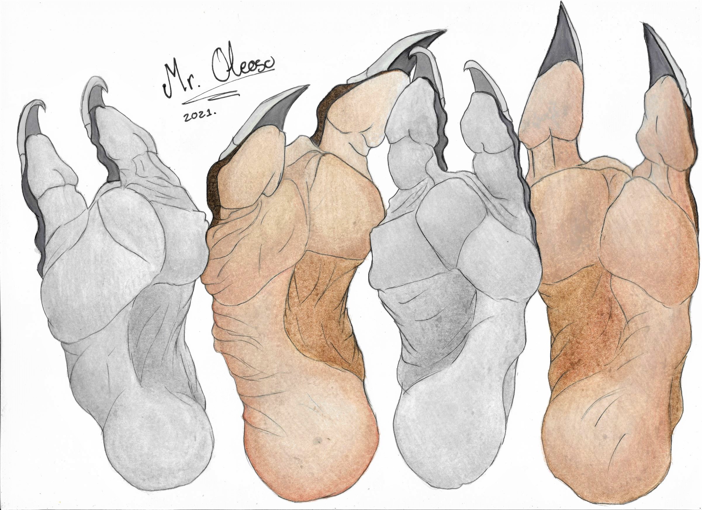 The Big ImageBoard (TBIB) - 2-toed 2 toes alien alien humanoid barefoot ...