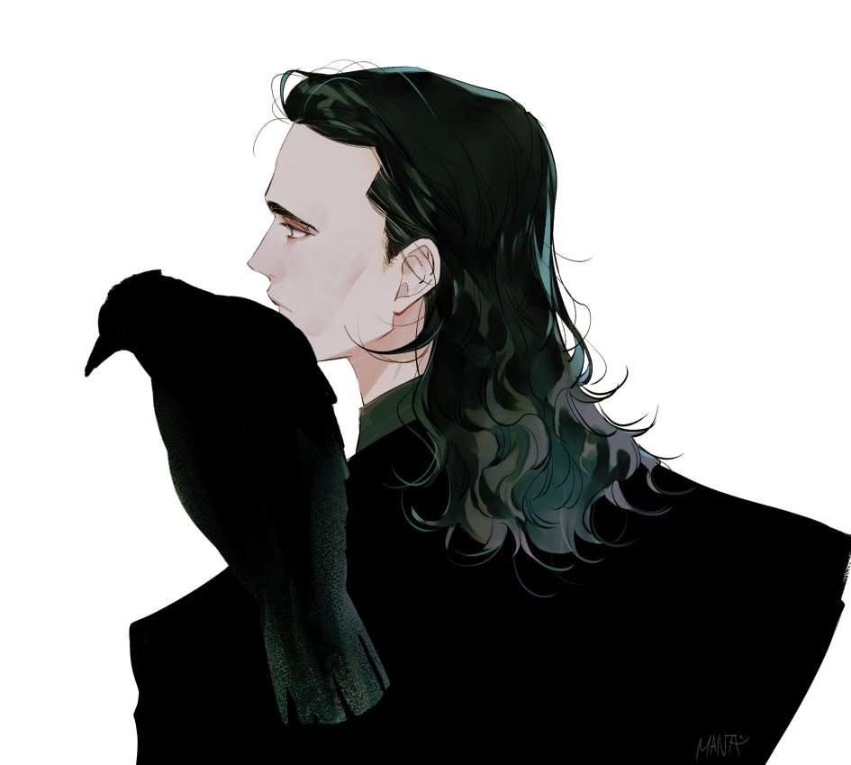 The Big ImageBoard (TBIB) - 10000ta 1boy animal on shoulder back beak ...