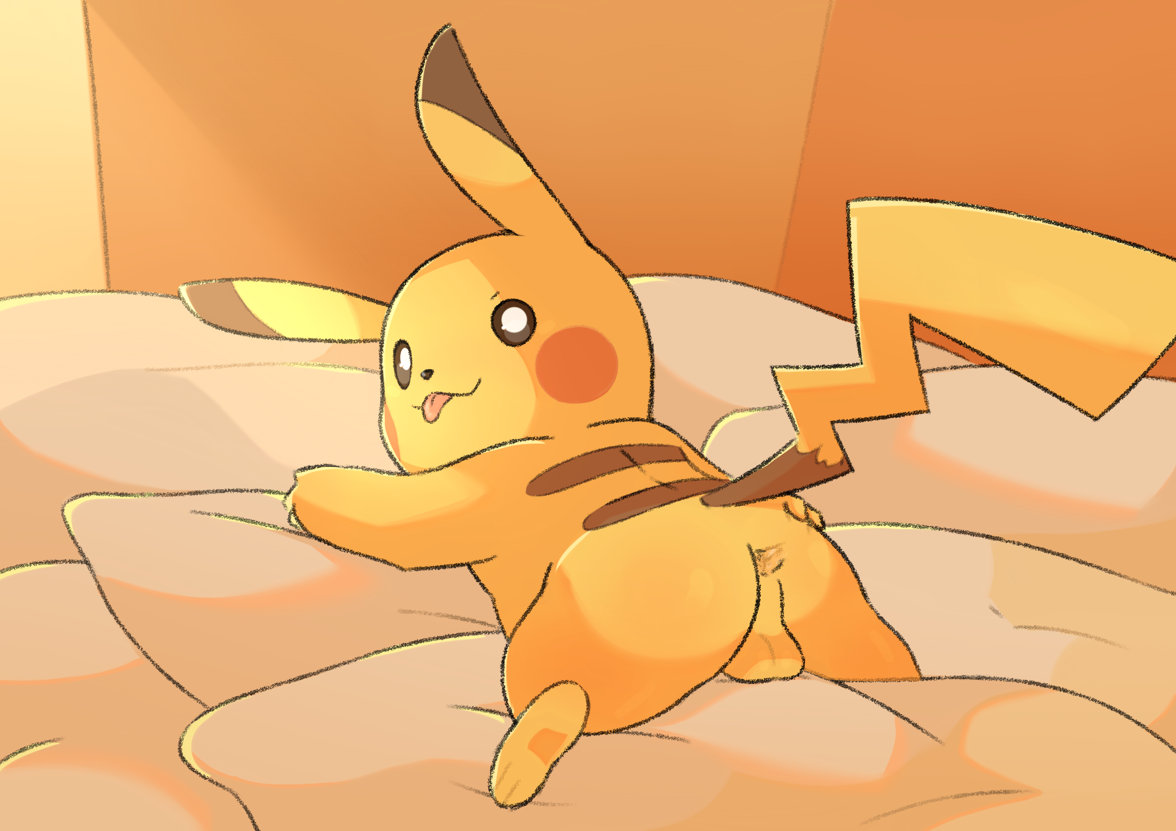 Naked Pikachu