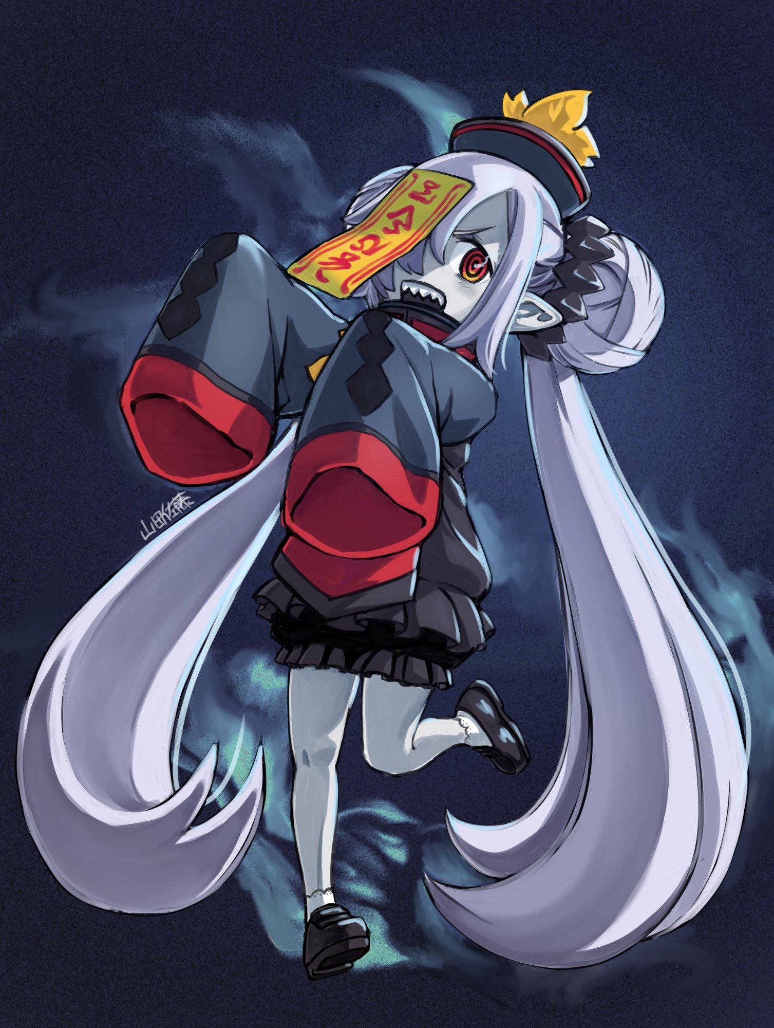 The Big ImageBoard (TBIB) - colored skin disgaea double bun full body ...