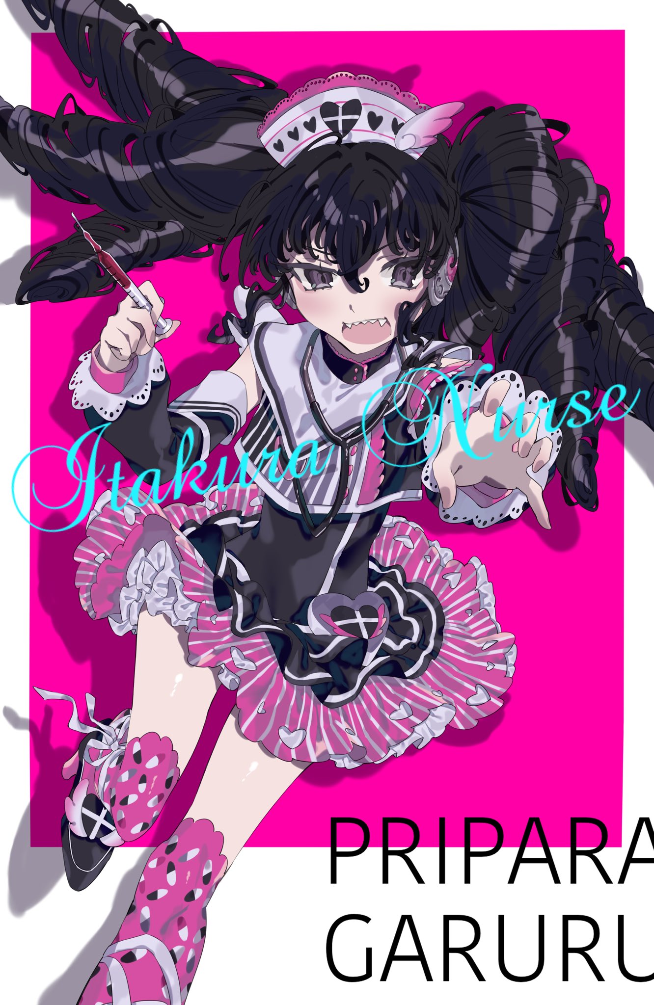 The Big ImageBoard (TBIB) - 1girl :d black dress black footwear black ...