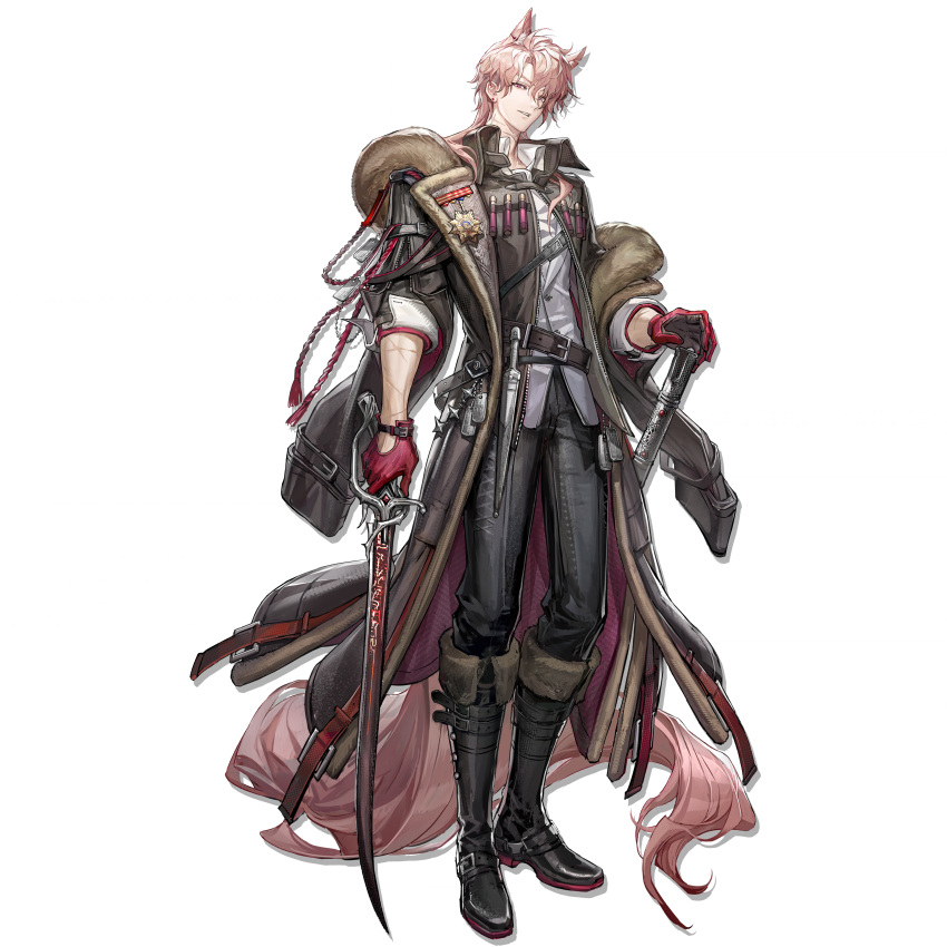 The Big ImageBoard (TBIB) - 1boy animal ear fluff animal ears arknights ...