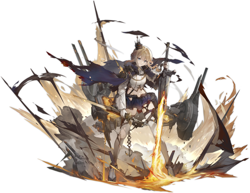 The Big ImageBoard (TBIB) - 1girl azur lane blonde hair blue eyes blue ...