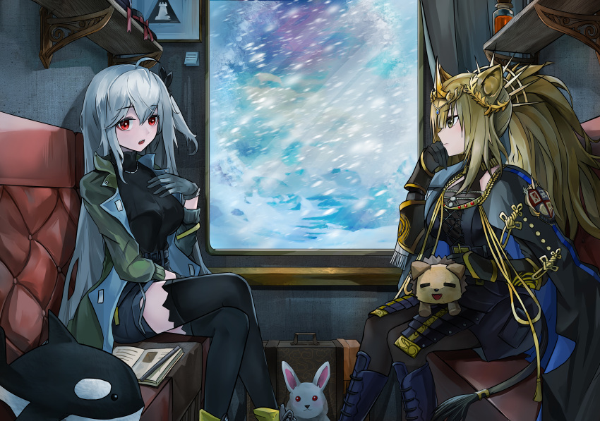 The Big ImageBoard (TBIB) 2girls absurdres ahoge ambience synesthesia