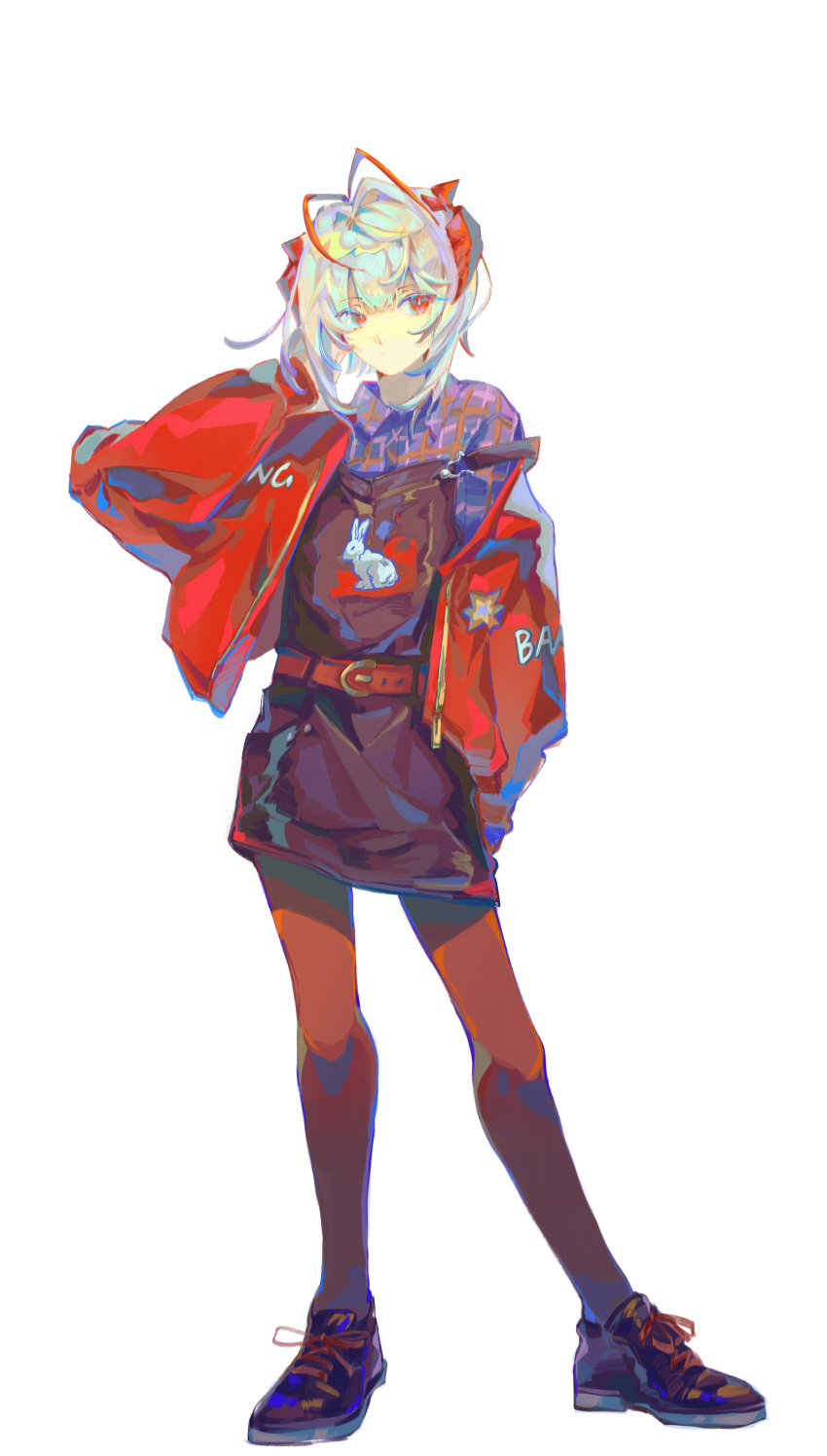 Grey Hair Rabbit The Big ImageBoard (TBIB) - 1girl 31 e wugang fanche absurdres antenna ...
