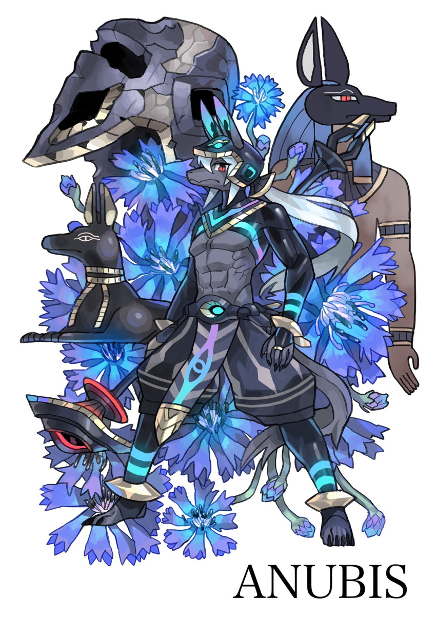 The Big ImageBoard (TBIB) - anthro anubian jackal anubis boutarou rx 78 ...