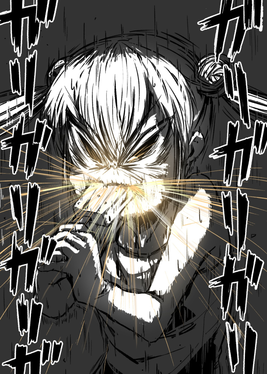 The Big ImageBoard (TBIB) - 1girl 4shi angry biting crushing dango-chan ...