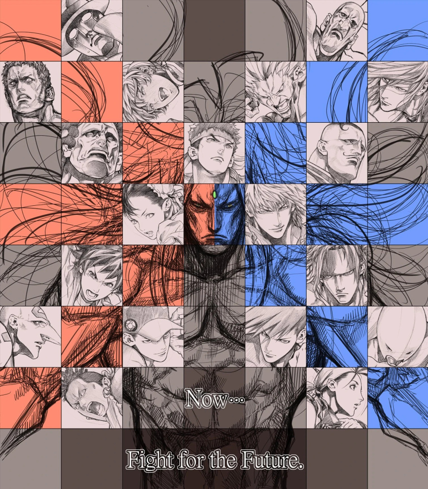 The Big ImageBoard (TBIB) - 4girls 6+boys akuma (street fighter) alex ...