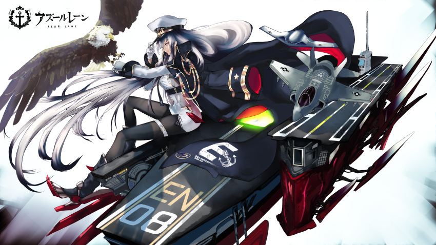 The Big ImageBoard (TBIB) - 1girl aircraft airplane azur lane bald ...