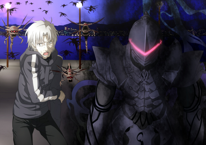 The Big ImageBoard (TBIB) - 2boys armor berserker (fate/zero) black ...