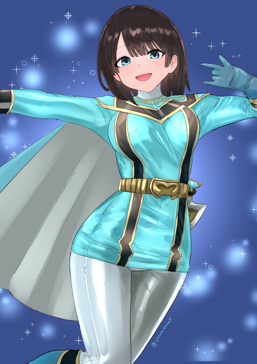 The Big ImageBoard (TBIB) - 1girl :d \m/ absurdres animification belt ...