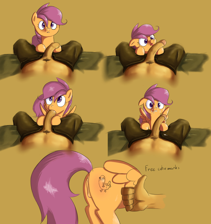 cutie_mark_crusaders friendship_is_magic miketheuser my_little_pony scootal...