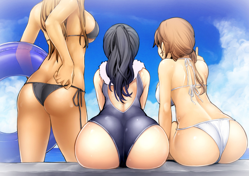 Anime where girls fight with their butts
