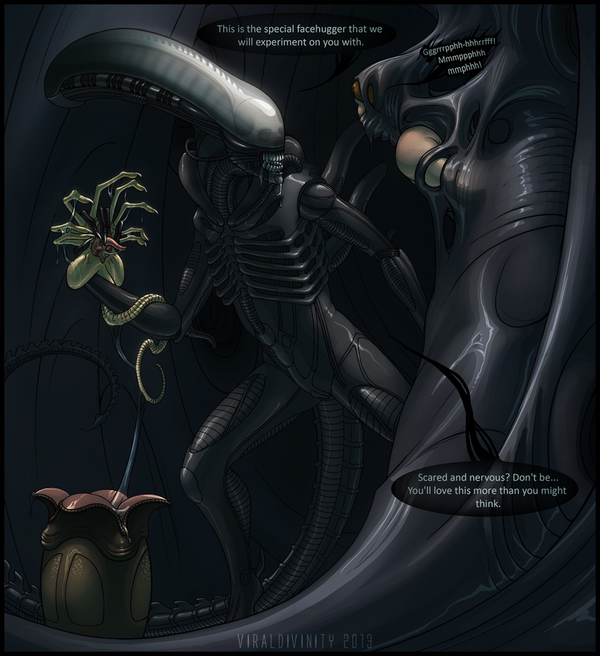 alien alien(franchise) imminent_rape male text viral_divinity xenomorph.
